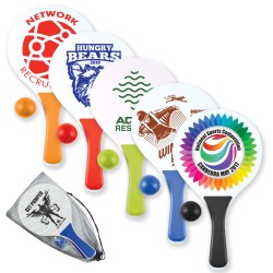 Action Paddle / Bat & Ball Set  Promotional Products