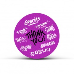 Ad Labels 60mm - Circle Promotional Products