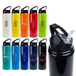 Amore 750ml Bottle - Flip Straw Lid Promotional Products