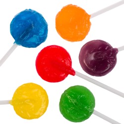 Assorted Colour Lollipops Promotional Products