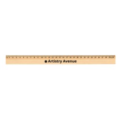 Axis 30cm Wooden Ruler Promotional Products