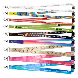 Azure Sublimated Lanyard Promotional Products