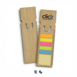Bamboo Ruler Bookmark - Square Promotional Products