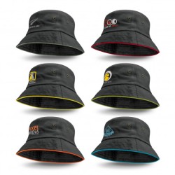 Bondi Bucket Hat - Coloured Sandwich Trim Promotional Products