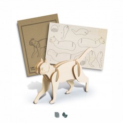 Brandcraft Cat Wooden Model Promotional Products