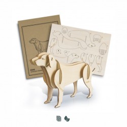 Brandcraft Dog Wooden Model Promotional Products
