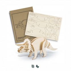Brandcraft Triceratops Wooden Model Promotional Products