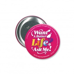 Button Badge Round - 90mm Promotional Products