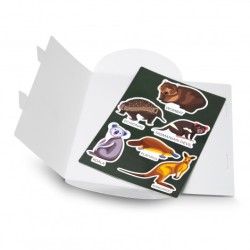 Custom Die Cut Magnet Sheet - A5 Promotional Products