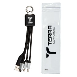 Glimmer Square Glow Cable Promotional Products