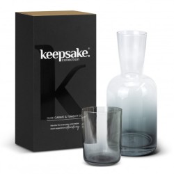 Keepsake Dusk Carafe And Tumbler Set Promotional Products