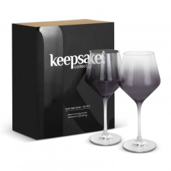 Keepsake Dusk Wine Glass - Set Of 2 Promotional Products