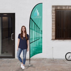 Medium Feather Flag Kit Promotional Products