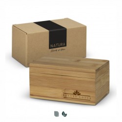 Natura Bamboo Tea Box Promotional Products