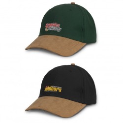 Outback Suede Peak Cap Promotional Products