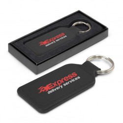 Prince Leather Key Ring  - Rectangle Promotional Products
