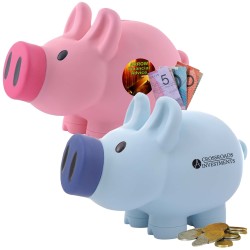 Priscilla / Patrick Pig Coin Bank Promotional Products