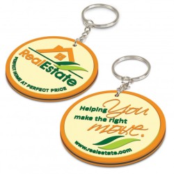 Pvc Key Ring Small - Both Sides Moulded Promotional Products