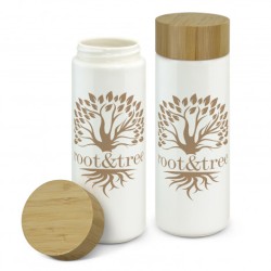 Reservoir Double Wall Ceramic Bottle Promotional Products