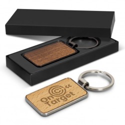 Santo Key Ring - Rectangle Promotional Products