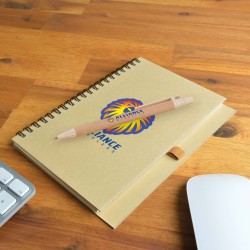 Savannah Notebook / Eco Matador Pen Promotional Products