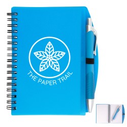 Scribe Spiral Notebook With Pen Promotional Products
