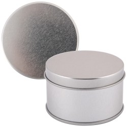 Silver Round Tin Promotional Products