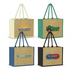 Torino Jute Tote Bag Promotional Products