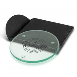 Venice Single Glass Coaster - Round Promotional Products