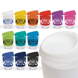 Vienna Coffee Cup / Silicone Lid  Promotional Products