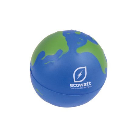 2 Colour World Globe Stress Reliever Promotional Products