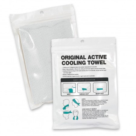 Active Cooling Towel - Pouch Promotional Products