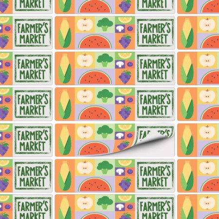 Ad Labels 90 X 25mm Promotional Products