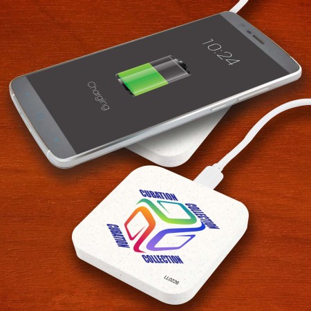 Arc Eco Square Wireless Charger Promotional Products