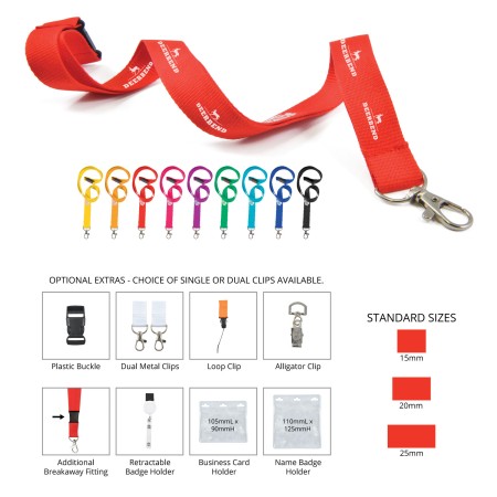 Artemis Woven Lanyard  Promotional Products