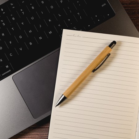 Aspen Bamboo Pen / Stylus Promotional Products