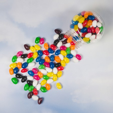 Assorted Colour Mini Jelly Beans Promotional Products