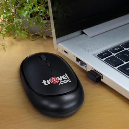 Astra Wireless Travel Mouse Promotional Products