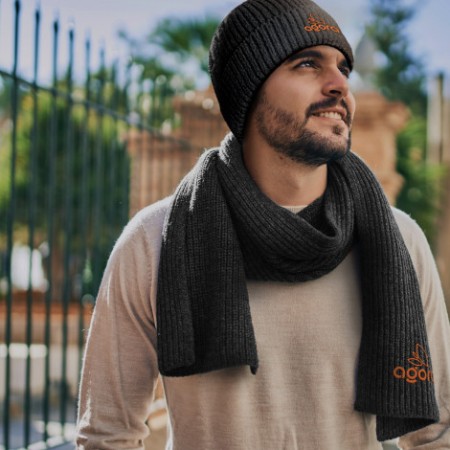 Avalanche Scarf And Beanie Set Promotional Products