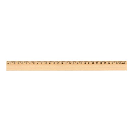 Axis 30cm Wooden Ruler Promotional Products