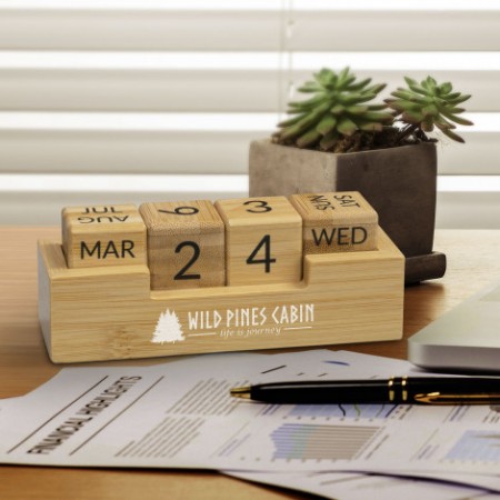 Bamboo Calendar Promotional Products