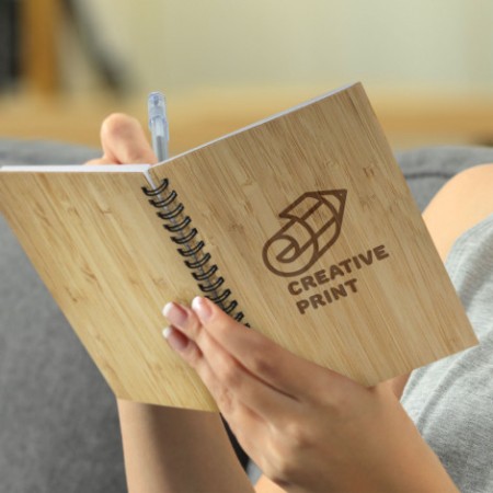 Bamboo Notebook - Medium Promotional Products