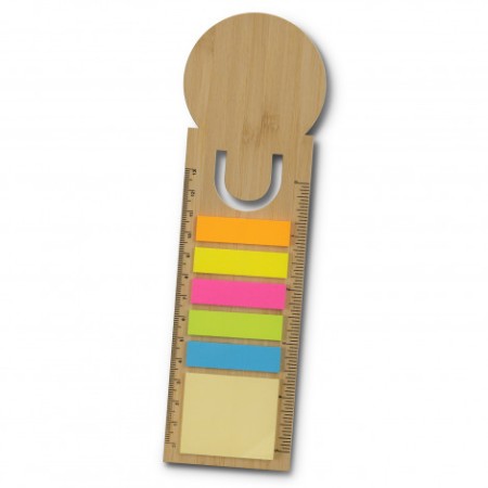 Bamboo Ruler Bookmark - Round Promotional Products