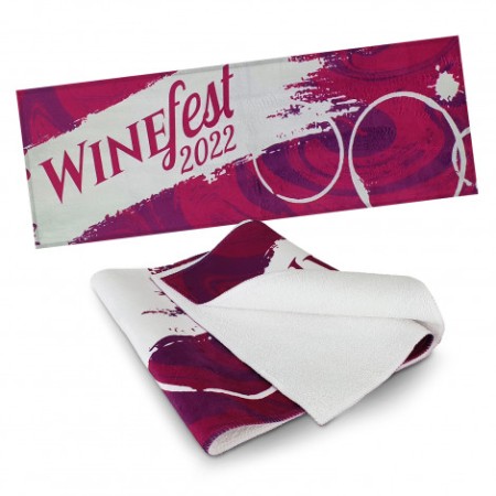 Barley Bar Towel - Full Colour Promotional Products