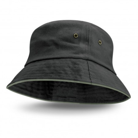 Bondi Bucket Hat - Coloured Sandwich Trim Promotional Products