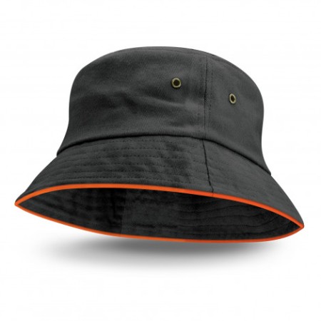 Bondi Bucket Hat - Coloured Sandwich Trim Promotional Products