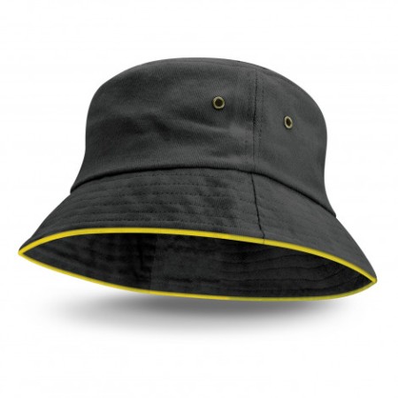 Bondi Bucket Hat - Coloured Sandwich Trim Promotional Products