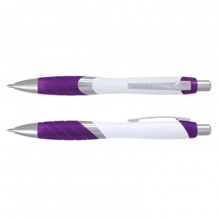 Borg Pen - White Barrel Promotional Products