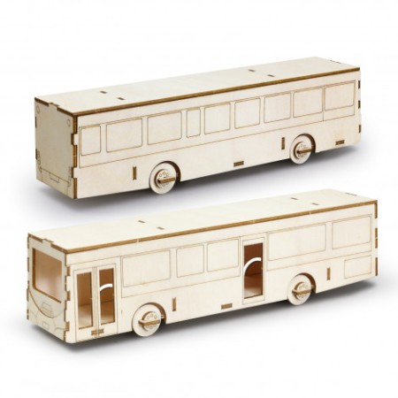 Brandcraft Bus Wooden Model Promotional Products