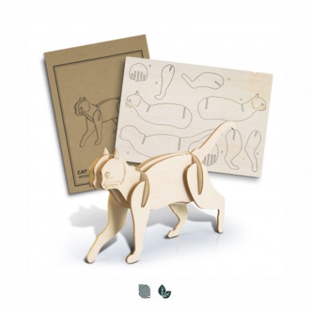 Brandcraft Cat Wooden Model Promotional Products